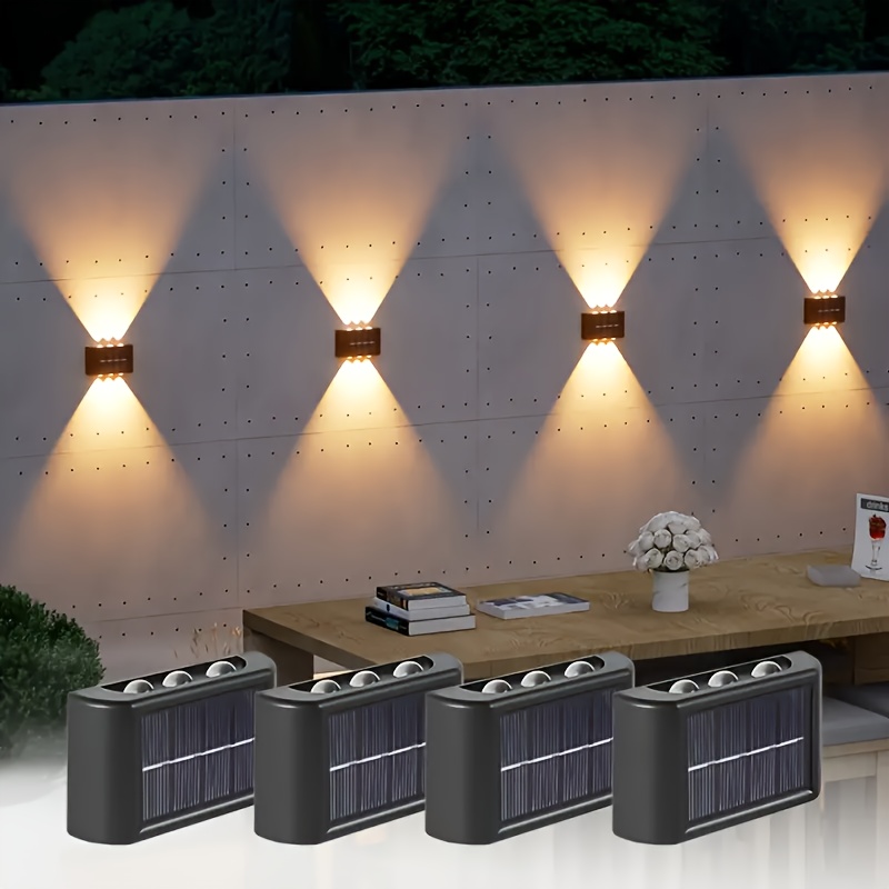 Solar Lamp - Lampe solaire LED extérieure étanche, éclairage