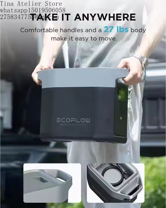 Portable Power Station - Pour la station d'alimentation portable EcoFlow