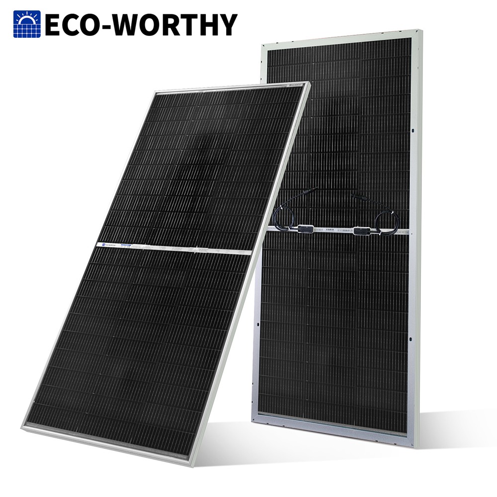 Solar Panel 200W - Panneau solaire bifacial 18BB de type