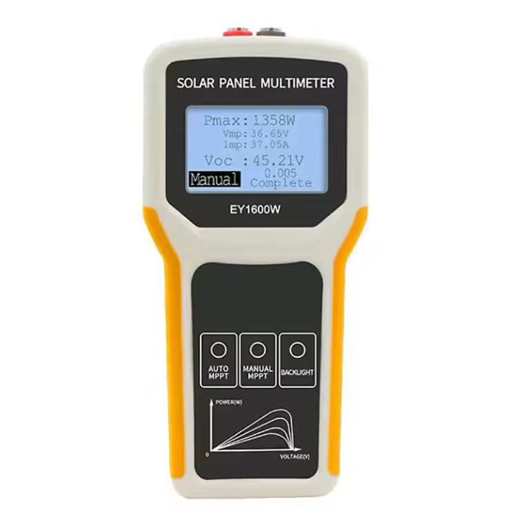 Solar Panel - Multimètre solaire LCD ELEJOY EY1600W avec