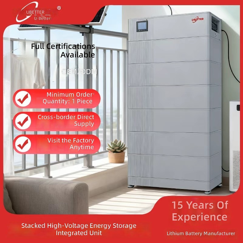 Solar Generator - Batterie de stockage d'énergie domestique haute