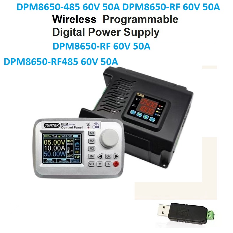 Charge Controller Solar - DPM8650-485RF 60V 50A télécommande voltmètre alimentation