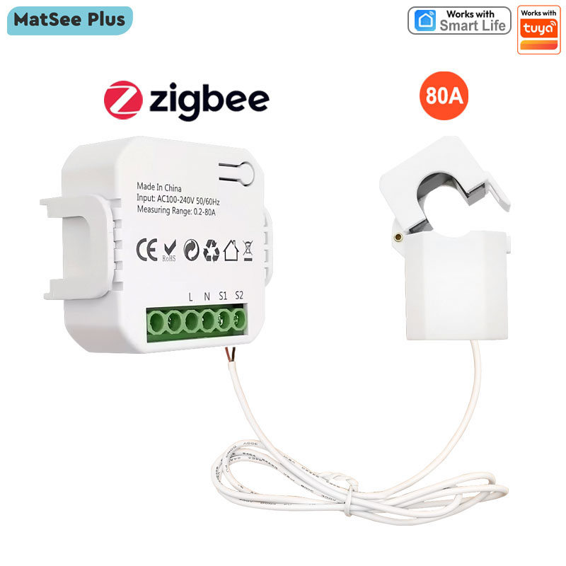 Energy Monitor Meter - Compteur d'énergie numérique intelligent ZigBee à