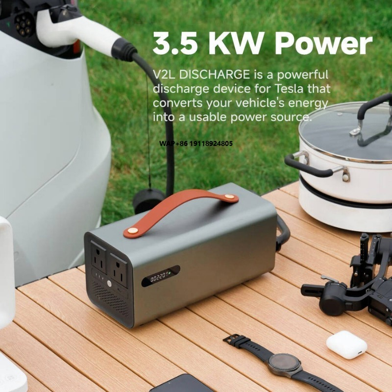 Outdoor Power Station - Station de décharge NACS V2L 3,5