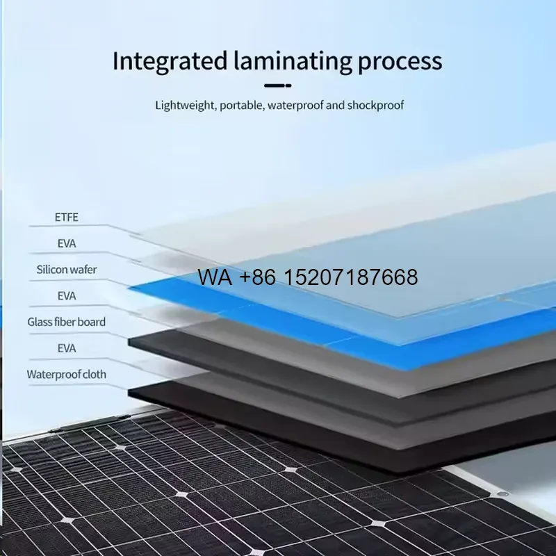 Solar Panel 200W - Wmwmnu pour Hengli, tuiles de toit