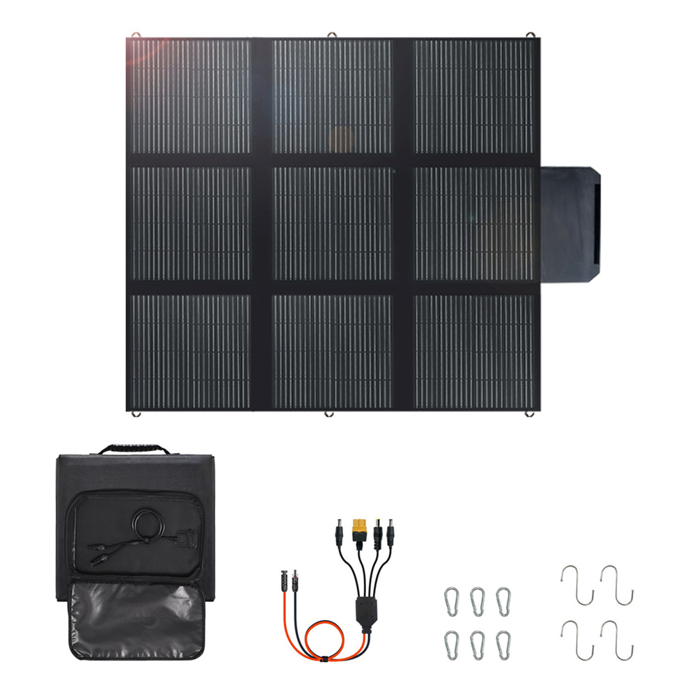 Solar Panel - Panneau solaire portable monocristallin 300W 12V
