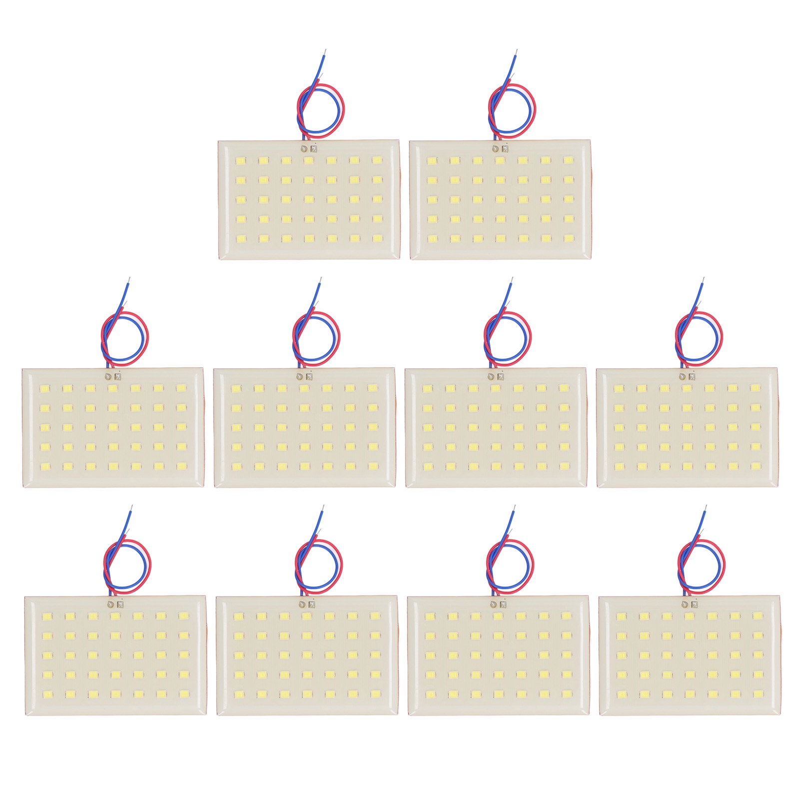 Solar Panel - Lot de 10 panneaux de lampes