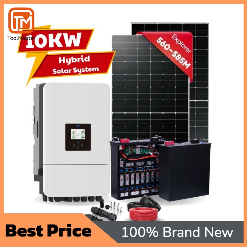 Solar Panel - 【Offre Spéciale】Système Solaire 10KW Deye Hybride