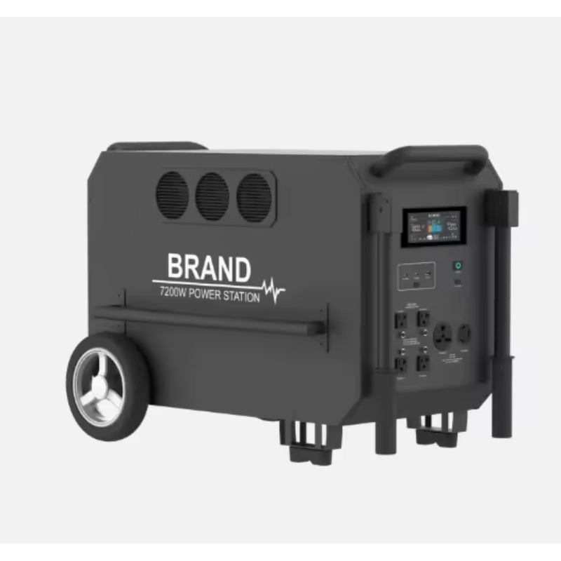 Outdoor Power Station - Station d'alimentation portable 7000W, générateur solaire