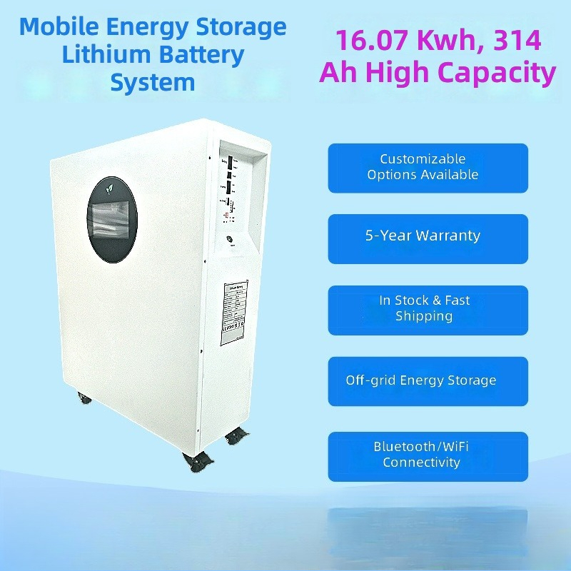 Solar Generator - Batterie lithium grande capacité 300AH/314AH 48V/51.2V