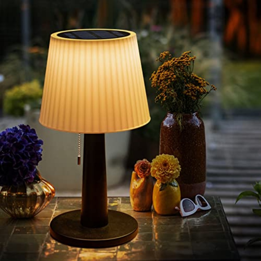 Solar Lamp - Lampes solaires de table pour extérieur