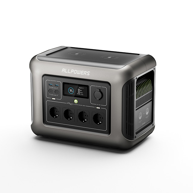 Outdoor Power Station - Station d'alimentation solaire ALLPOWERS R1500 1500W