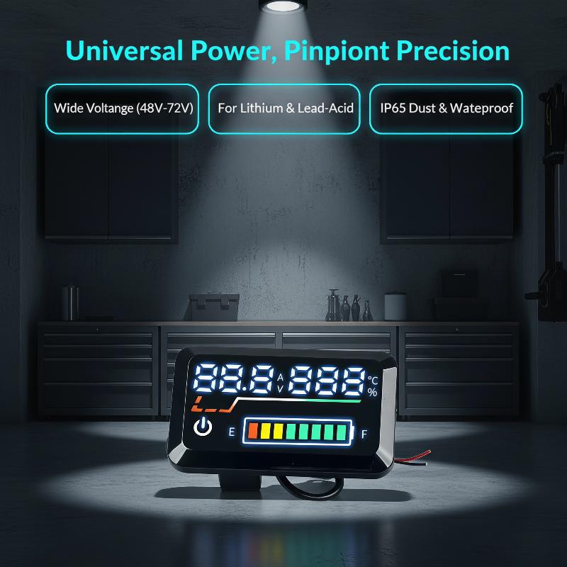 Energy Monitor Meter - Nouveau Voltmètre de Précision Numérique, Indicateur