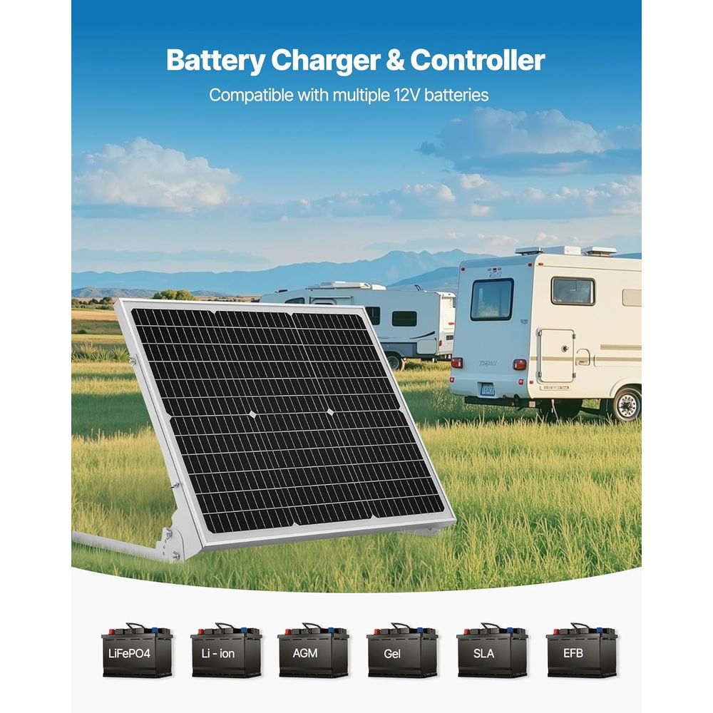Chargeur d'entretien solaire 5 - Solar Panel avis et prix
