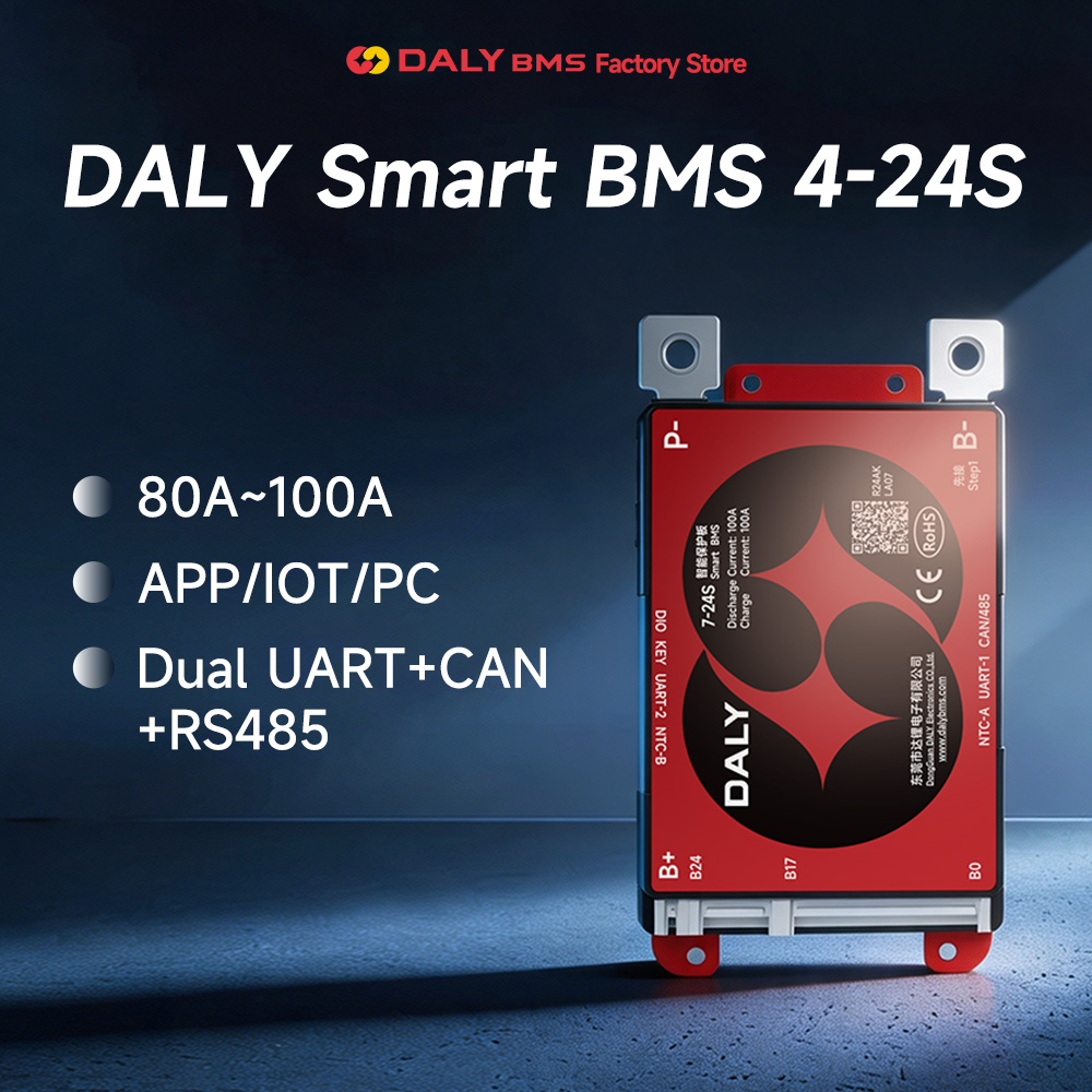 DALY SMART BMS LFP 4S 7S 8S 16 - Lithium Battery 12V avis et prix