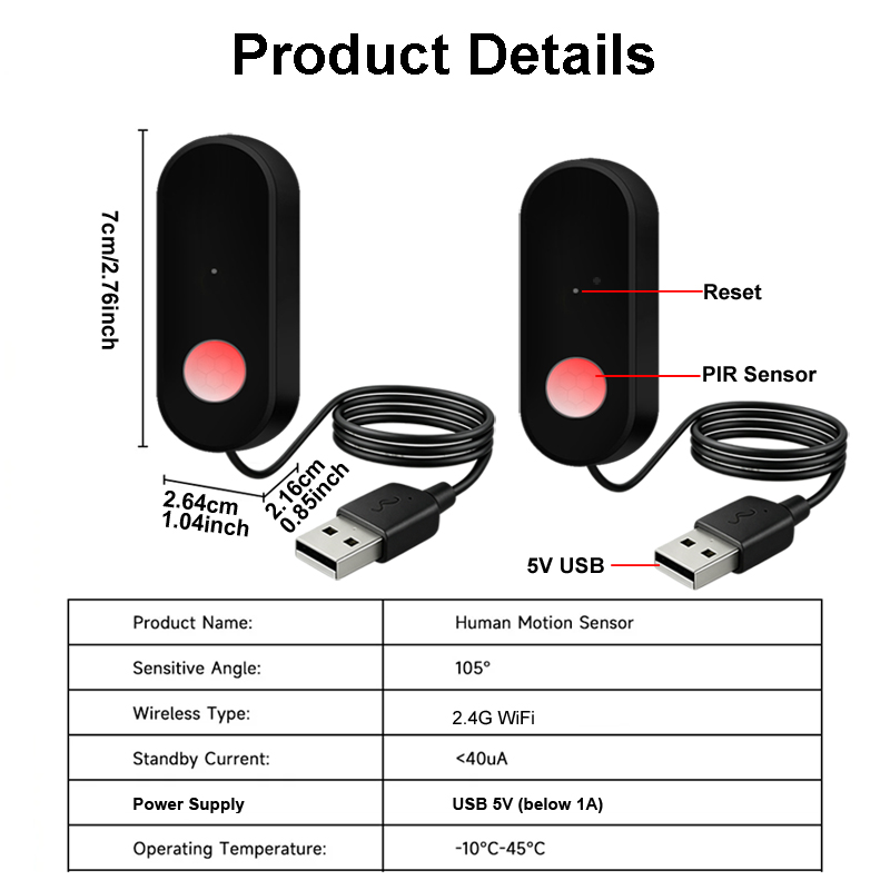 Détecteur de mouvement PIR WiF - Energy Monitor Meter avis et prix