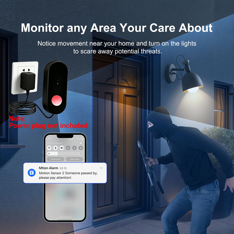 Détecteur de mouvement PIR WiF - Energy Monitor Meter avis et prix
