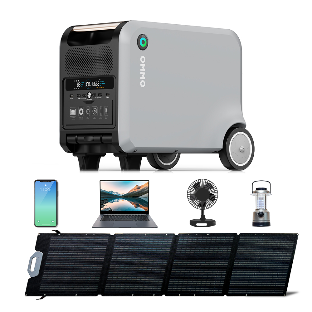 OMMO OM-PV200Z Panneau Solaire - Solar Panel 200W avis et prix