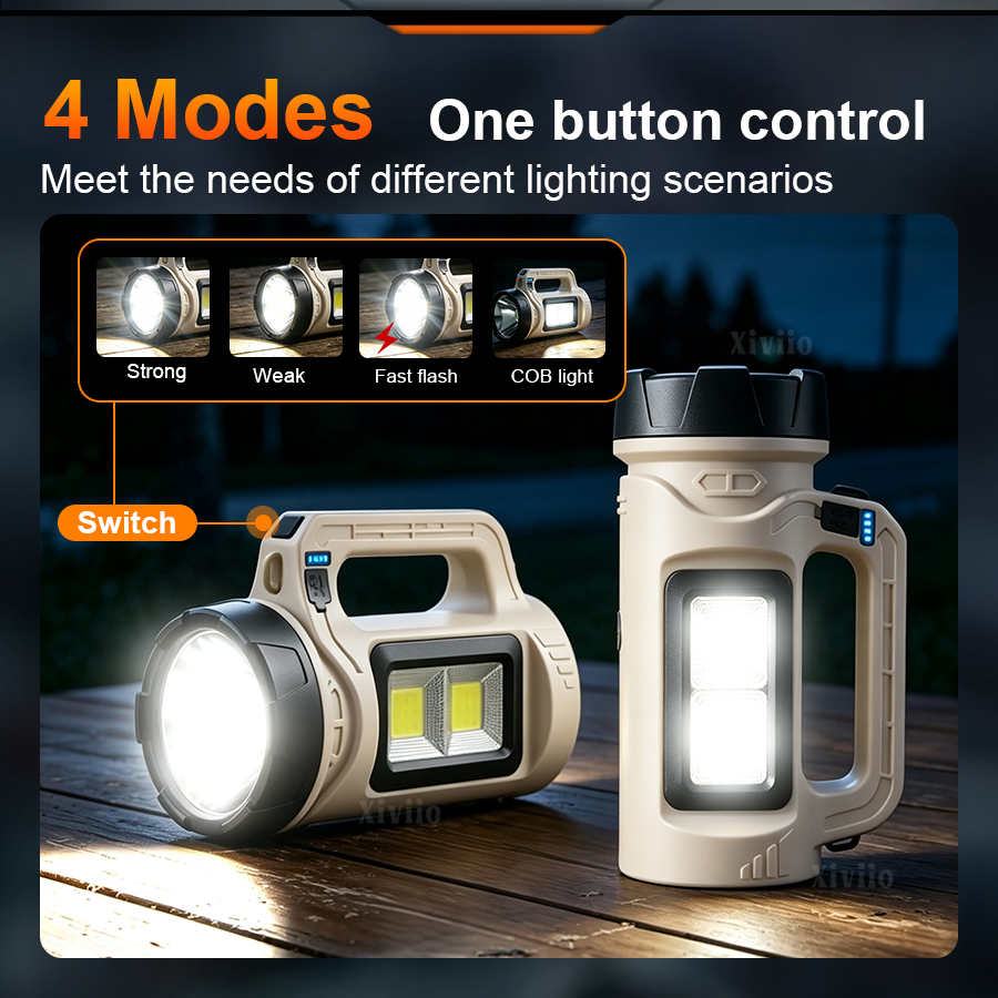 Torche LED portative multiscèn - Solar Generator avis et prix