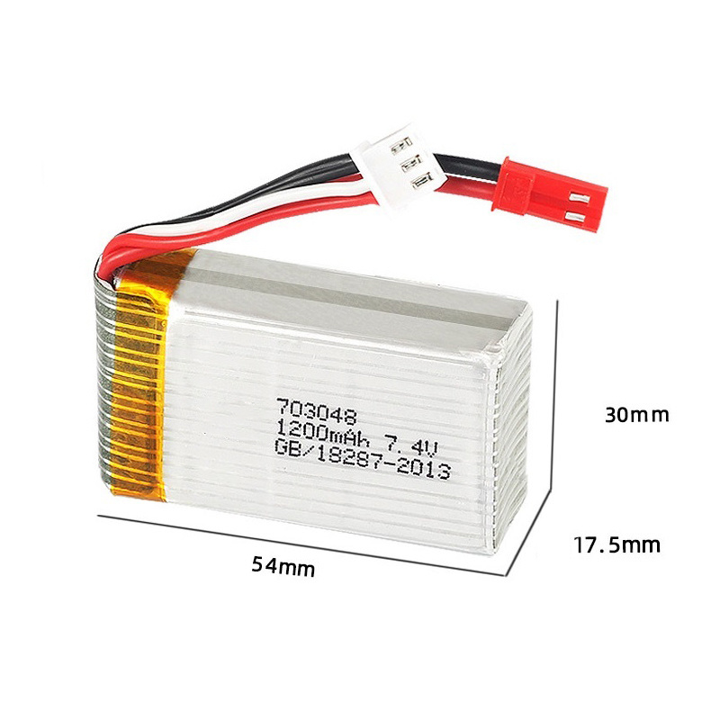 Batterie Lipo 2S 7,4V 1200mAh  - Lithium Battery 12V avis et prix