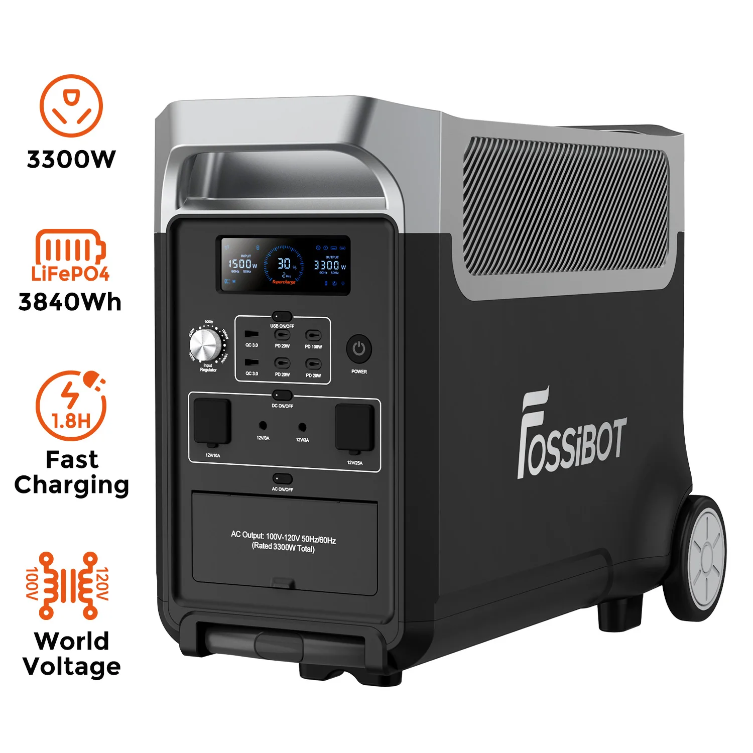 Générateur Fossibot F3600 Pro  - Solar Generator avis et prix