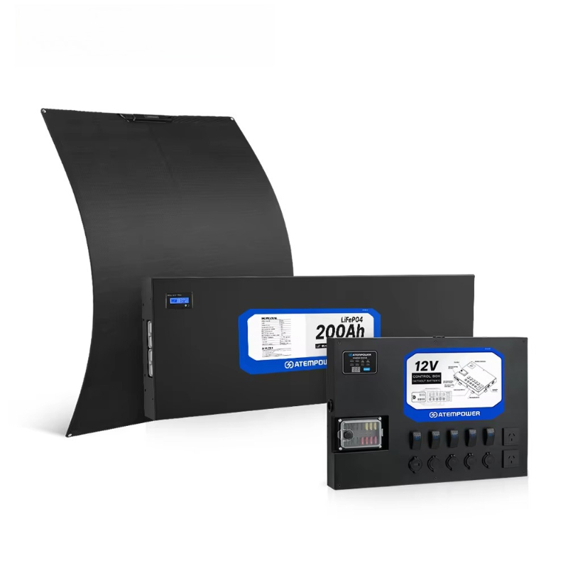 Système de batterie double de  - Solar Panel 200W avis et prix