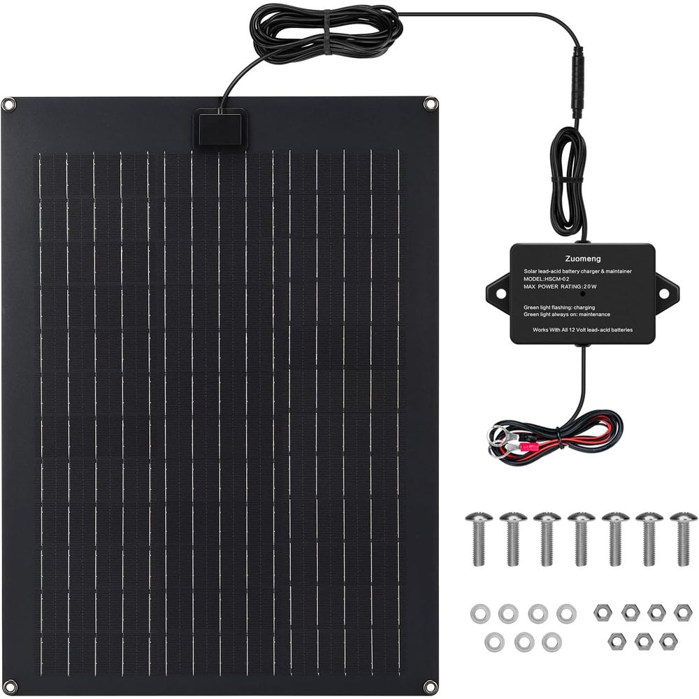 Chargeur de batterie solaire,  - Solar Panel avis et prix