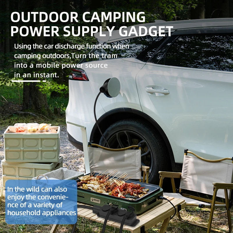 Câble portable 16A 4KW V2L pou - Outdoor Power Station avis et prix