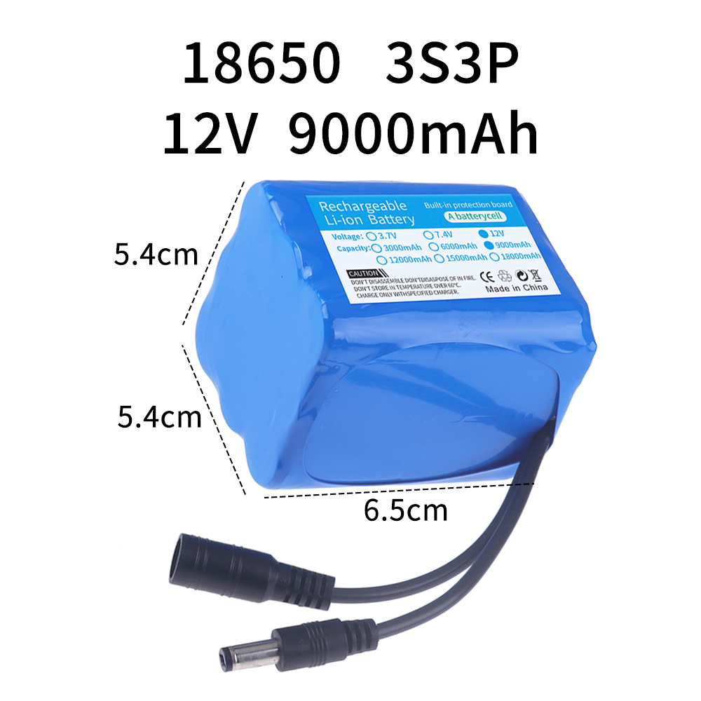 Batterie lithium-ion 12V 9000m - Lithium Battery 12V avis et prix