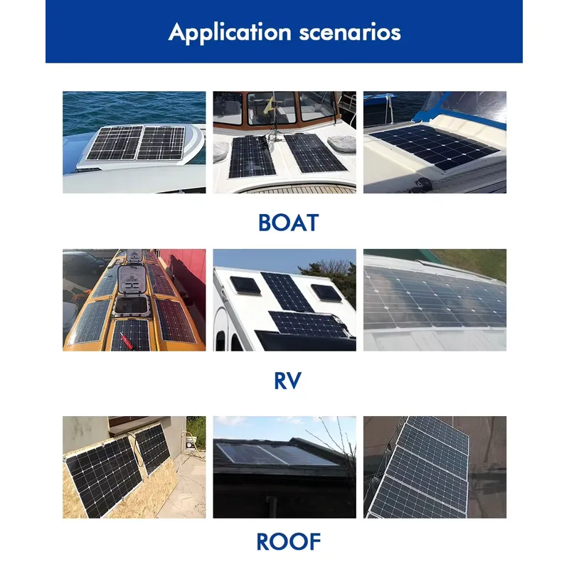 Panneau solaire flexible 50W 1 - Solar Panel 200W avis et prix