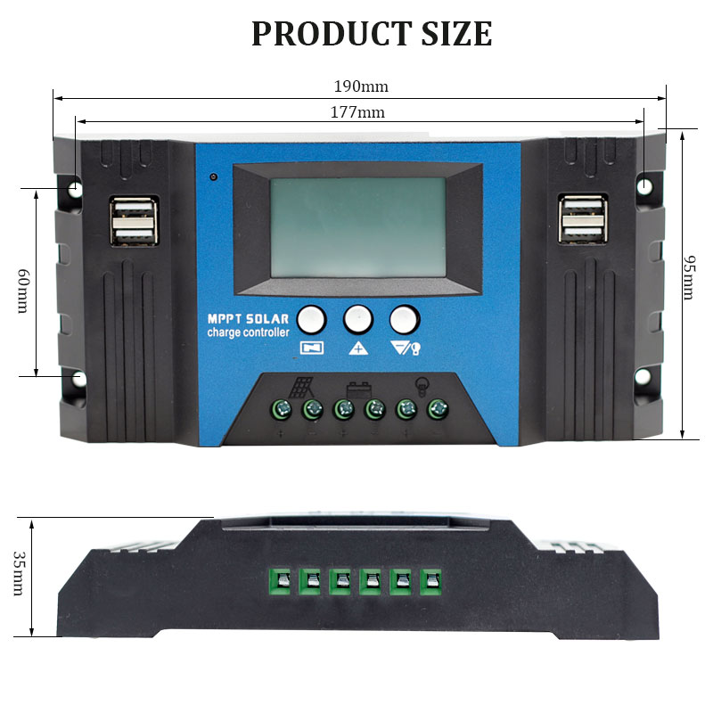 Contrôleur solaire MPPT 12V/24 - Solar Panel 200W avis et prix